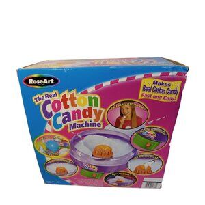 RoseArt The Real Cotton Candy Machine #5777 Motorized Ages 10 And Up 2002